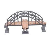 HOODANCOS 1 pièce Pont de Train Gris Accessoire de Circuit pour Garçon Fille Développe Imagination Compétences Manuelles pour Compléter la Fille