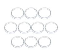 HOODANCOS 10 boîtes de Petri pour laboratoire, 100 mm, plastique, avec couvercles, surface lisse, pour expériences et analyses chimiques