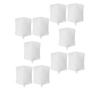 HOODANCOS 10 Pièces Ballons Blancs Gonflables Pa Écrivez Vos Souhaits Ballons Décoratifs Réutilisables pour Anniversaires Mariages et