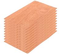 HOODANCOS 10 Pièces Boîte à Cigares en Bois de Cèdre Khaki Humidificateur Intégré pour Réguler L'humidité et Renforcer L'arôme, pour Caves Privées et Collections Personnelles