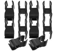 HOODANCOS 10 pièces Pack de Attaches Robustes pour Piquets de Football Clips Plastiques pour Équipement Entraînement Sportif et Marquage de Terrain