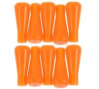 HOODANCOS 10pièces Lot Pointes de Flèches Caoutchouc Souples pour Tir à Arc Sécurité Renforcée Légères et Durables Accessoires de Chasse et Entraînement Polyvalents