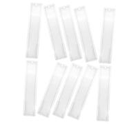 HOODANCOS 10pièces Moules Pour Marque-pages Silicone Moules Rectangulaires Pour Époxy Outils De Bricolage Pour Papeterie