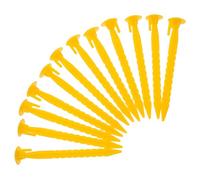 HOODANCOS 12 pièces Piquets de Tente Plastique Piquets Robustes et Réutilisables pour Camping Résistants Aux Tempêtes pour Tentes Auvents et Terrains Divers