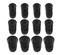 HOODANCOS 12 pièces Protecteurs Doigts Silicone Antidérapants Bouts de Doigts Isolants Thermiques Réutilisables Protège-doigts Résistants Chaleur pour Couture Scrapbooking et Travail Colle