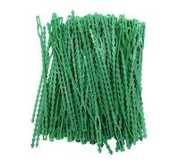 HOODANCOS 120 Pièces Lot de Attaches Plastiques Réutilisables pour Plantes Grimpantes Clips de Fixation Flexibles pour Jardin Lier Vigne et Tiges Vert et Foncé