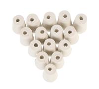 HOODANCOS 15 pièces Bouchons Caoutchouc à Unique Bouchons pour Flacons Coniques et Bouteilles Verre Étanches pour Laboratoire et Recherche
