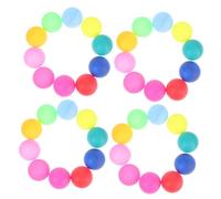 HOODANCOS 150 pièces Balles de Loterie Colorées Plastique Réutilisable pour Jeux de Fête Décoration et Animation Carnavalesque