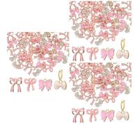 HOODANCOS 180pièces Charms Nœud Pour Création De Bijoux Pour Boucles Oreilles Colliers Et Bracelets Accessoires Élégants Et Variés