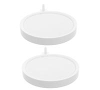 HOODANCOS 2 Pièces Diffuseur Air Aquarium Disque Bulles Nano Silencieux pour Oxygénation Uniforme et Circulation Eau Poissons Crevettes