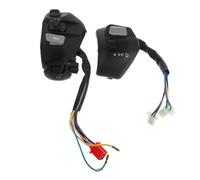 HOODANCOS 2 pièces Interrupteur Guidon Moto pour Scooter Mio Boutons Klaxon et Clignotants Électriques Commande Double Flash Résistante et Ergonomique