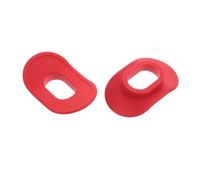 HOODANCOS 2 pièces Protections Lèvres Plongée Silicone Embouts Régulateur Anti-Irritation Rouge pour Plongée Snorkeling et Natation