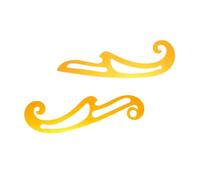 HOODANCOS 2 pièces Règle Courbe Couture pour Dessin de Vêtement Outil de Modélisme Léger et Portable Guide Précis pour Tailleur et Patchwork