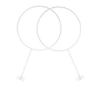 HOODANCOS 2 pièces Support Mural Ballon Basket Solide Étagère de Rangement et Présentation pour Ballons de Basket Football Installation Facile pour Usage Intérieur et Commercial