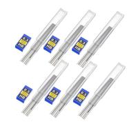 HOODANCOS 20 Boîtes Recharges Mine Crayon Automatique Hb Résine Incassable Boîte Rigide Bleue pour Écriture Croquis et Bureau
