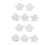 HOODANCOS 20 pièces Baroque Style Cherub Resin DIY Adornments For Phone Case Decoration Craft Embellishments For Mobile Shells Creative Accessories