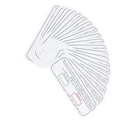 HOODANCOS 20 pièces Cartes Test UV PVC pour Détection Précise Uvc Indicateurs de Lumineux Usage Domestique et Professionnel Faciles à Utiliser
