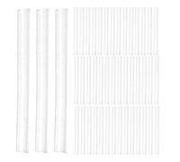 HOODANCOS 200 Manchons de Boucles D'oreilles en Silicone Transparent Doux pour Peaux Sensibles, Protège-oreilles Anti-glisse et Anti-dommages, pour Usage Quotidien