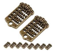 HOODANCOS 20pièces Pendentifs Abacus De Charms Vintage Pour Bijoux Accessoires Créatifs Pour Fabrication De Colliers Et Bracelets