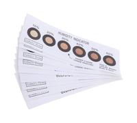 HOODANCOS 24 pièces Carte Indicatrice Humidité Pcb Outil Réutilisable Pratique pour Détection Précise de Humidité Changement Couleur Visuel pour Stockage et Expédition