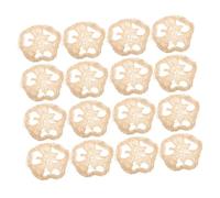 HOODANCOS 24 Pièces Jouets à Mâcher Lapin Naturels Tranche de Loofah Comestible pour Dents Accessoires Suspendus pour Petits Animaux Cobayes Hamsters et Chinchillas