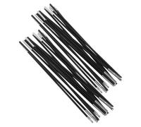 HOODANCOS 2pièces Arceaux De Tente Flexibles De Kit De Poteaux Pré-assemblés pour Camping Randonnée Et Abris