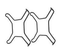 HOODANCOS 2pièces Support De Cuisinière Acier Anneaux Antidérapants Pour Poêles à Wok Et Casseroles Pour Cuisine Moderne Et Multifonctionnelle