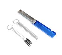 HOODANCOS 3 ensembles Kit de Nettoyage Carburateur et Atv Aiguilles et Brosses en Spirale pour Jets Outil Professionnel Réutilisable pour Moteur et Dépôts Carbonés