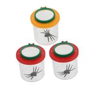HOODANCOS 3 pièces Boîte Observation Insectes Loupes à Insectes avec Lentilles Grossissantes pour Garçon Fille Outils Apprentissage Scientifique pour Activités Plein Air et Expériences
