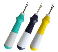 HOODANCOS 3 Pièces Découvit outils de suppression de broderie découseurs pour la couture défonceuse decouseur couture decouvite pour couture coupe-fil domestique outil de filetage Métal