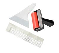 HOODANCOS 3 pièces Kit Outils Peinture Diamant Règle Fixation Roller Pressage pour Alignement Précis
