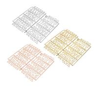 HOODANCOS 3 pièces Lettres Plastique pour Tableau Feutre Message Board Numéros Symboles Résistant et Coloré Pour Décoration Maison Bureau École