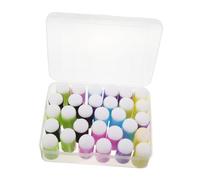 HOODANCOS 30 Pièces Éponges Doigts Peinture Garçon Fille Accessoires DIY pour Peinture Au Doigt Kit Couleurs Multiples Applicateurs Mousses Ergonomiques Dérapants pour Activités Scolaires et