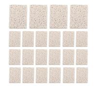 HOODANCOS 30 Pièces Kiln Element Replacement Pads Aluminium Oxide Heating Wire Gasket Stable High-temperature Kiln Accessories For Pottery And Ceramic Maintenance