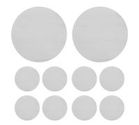 HOODANCOS 30 Pièces Plaques Métalliques Rondes Autocollantes Acier Inoxydable Résistantes à Oxydation pour Support Magnétique Téléphone Voiture Disque Adhésif Compact