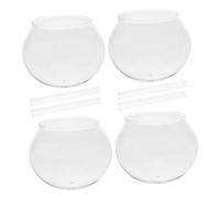 HOODANCOS 4 ensembles Lot de Carillons Éoliens Japonais Verre avec Tubes Décoration Extérieure DIY pour Jardin Terrasse Balcon Mélodieux et Élégance Zen