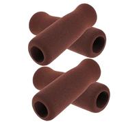 HOODANCOS 4 Pièces Lot de Poignées Antidérapantes pour Canne de Marche Mousse Souple Protection Confortable pour de Marche Accessoires pour Déambulateur et Poignée Canne Anglaise