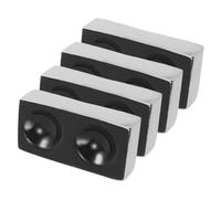 HOODANCOS 4 Pièces Plaques de Laboratoire Multifonctionnelles pour Expériences Chimiques pour Analyse Échantillons et Comparaison de Couleurs