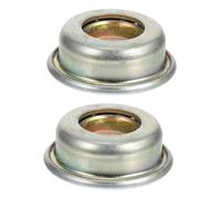 HOODANCOS 4 Pièces Roulements de Roue Acier pour Remplacement pour Fourche Accessoires de Déambulateur à Pivot et Facile à Installer Finition Dorée
