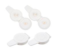 HOODANCOS 4 Pièces Verrou de Sécurité pour Garçon Fille Lot de Système Auto Adhésif pour Four et Micro Ondes Installation Sans Perçage Protection Accidentelles pour Cuisines et Appareils