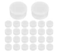 HOODANCOS 40 Pièces Roulements Rotatifs en Plastique Blanc pour Nail Art, Accessoires Bijoux Ongles Rotation Fluide, Compatibilité, pour Décoration D'ongles