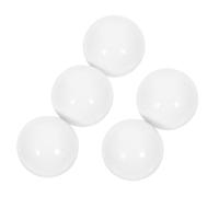 HOODANCOS 5 pièces Perles de Roulette Blanc Lot de Billes de Remplacement pour Jeu de Roulette Compatible Roues Installation Facile Rotation Fluide pour Améliorer Expérience de Jeu