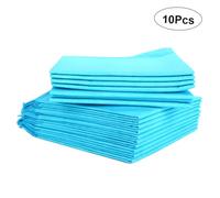 HOODANCOS 50 pièces Alèses Jetables pour Chiens et Chiots Absorption Rapide Protection Hygiénique pour Dressage Usage Intérieur et Voyages Bleu Blanc Aléatoire