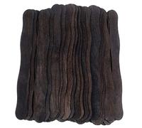 HOODANCOS 50 Pièces Bâtonnets à Glace Matériaux de Modélisation Diy Bâtonnets Alimentaires de Qualité pour Desserts et Glaces pour Bricolage Événements Fêtes et Activités