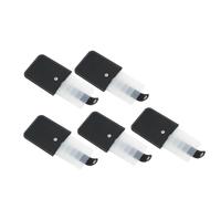 HOODANCOS 5Pièces Porte Cartes de Retrait Portable Organisateur de Cartes Dissimulé avec Plusieurs Slots pour Cartes pour Banque et Cartes de Visite