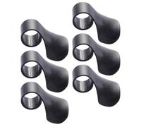 HOODANCOS 6 Pièces Accessoire Poignée D'accélérateur en Abs Noir Réglage D'angle pour Soulager la Charge Main, pour Trottinettes Électriques et Longues Balades