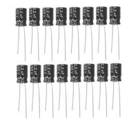 HOODANCOS 60 pièces Condensateurs Électrolytiques Μf Radiaux Aluminium pour Réparation Électronique Industrielle et Audio Automobile