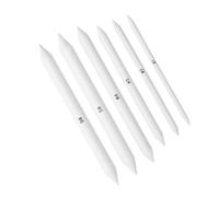 HOODANCOS 6pièces Crayons Ombrage Effaçables Gomme à Croquis Bâtonnets Mélangeurs pour Dessin Esquisse Ombrage Mélange Crayons à Croquis Blancs Complet Outils Art