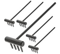 HOODANCOS 6pièces Râteaux Zen Miniatures pour Bac à Sable Râteaux De Table DIY Micro-râteaux Décoratifs Accessoires pour Table De Sable