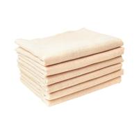 HOODANCOS 6pièces Serviettes Allaitement Double Épaisseur Serviettes De Toilette Pour Petits Mouchoirs Carrés